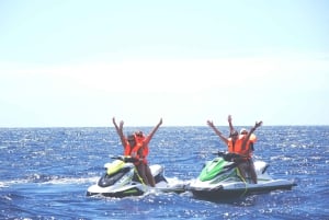 Enkelt jetski-tur med henting og avlevering i Tenerife Sør