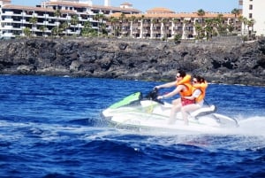 Enkelt jetski-tur med henting og avlevering i Tenerife Sør