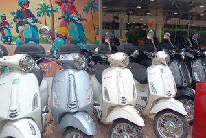ТУР НА VESPA TENERIFE+ПОСЕЩЕНИЕ НА ЛОДКЕ LOS GIGANTES CLIFS+КУПАНИЕ+ОБЕД