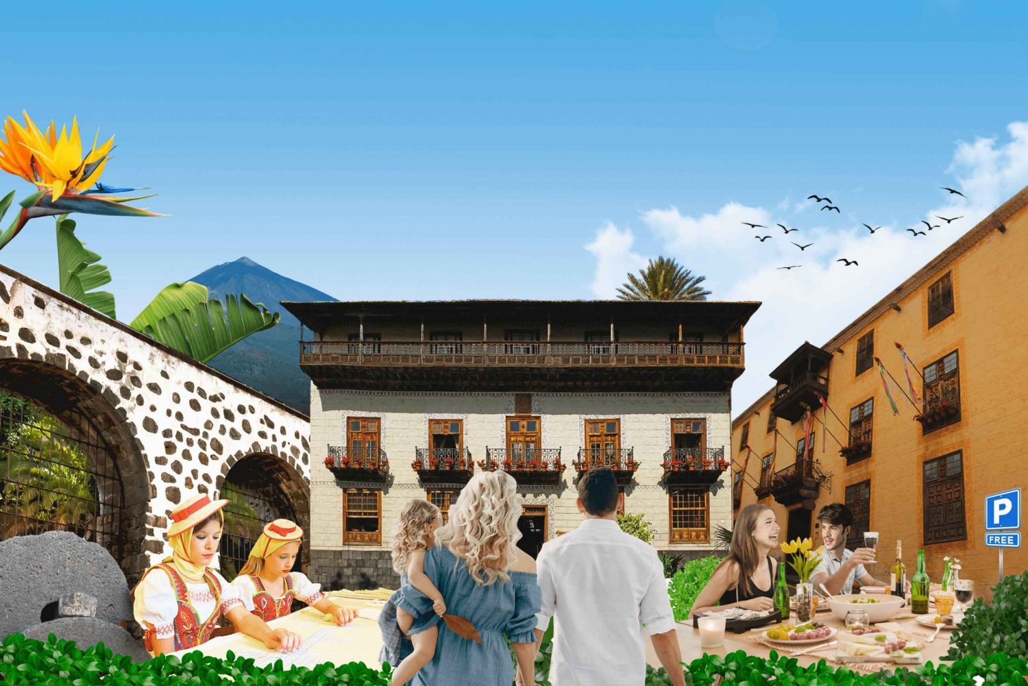Visit Casa de los Balcones + Molino del Hoyo Gofio Mill