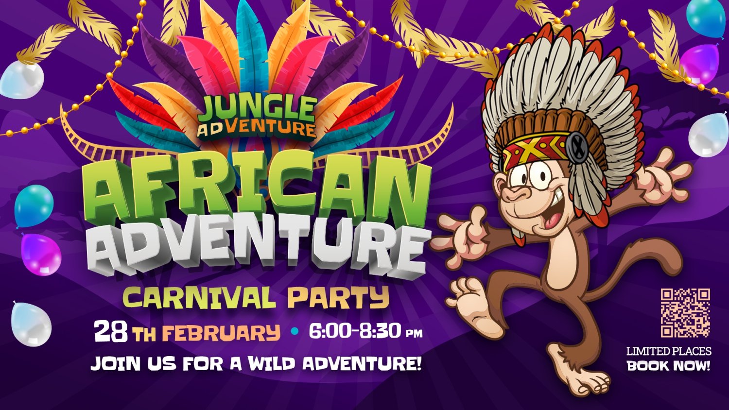 African Adventure – Carnival Party at Jungle Adventure