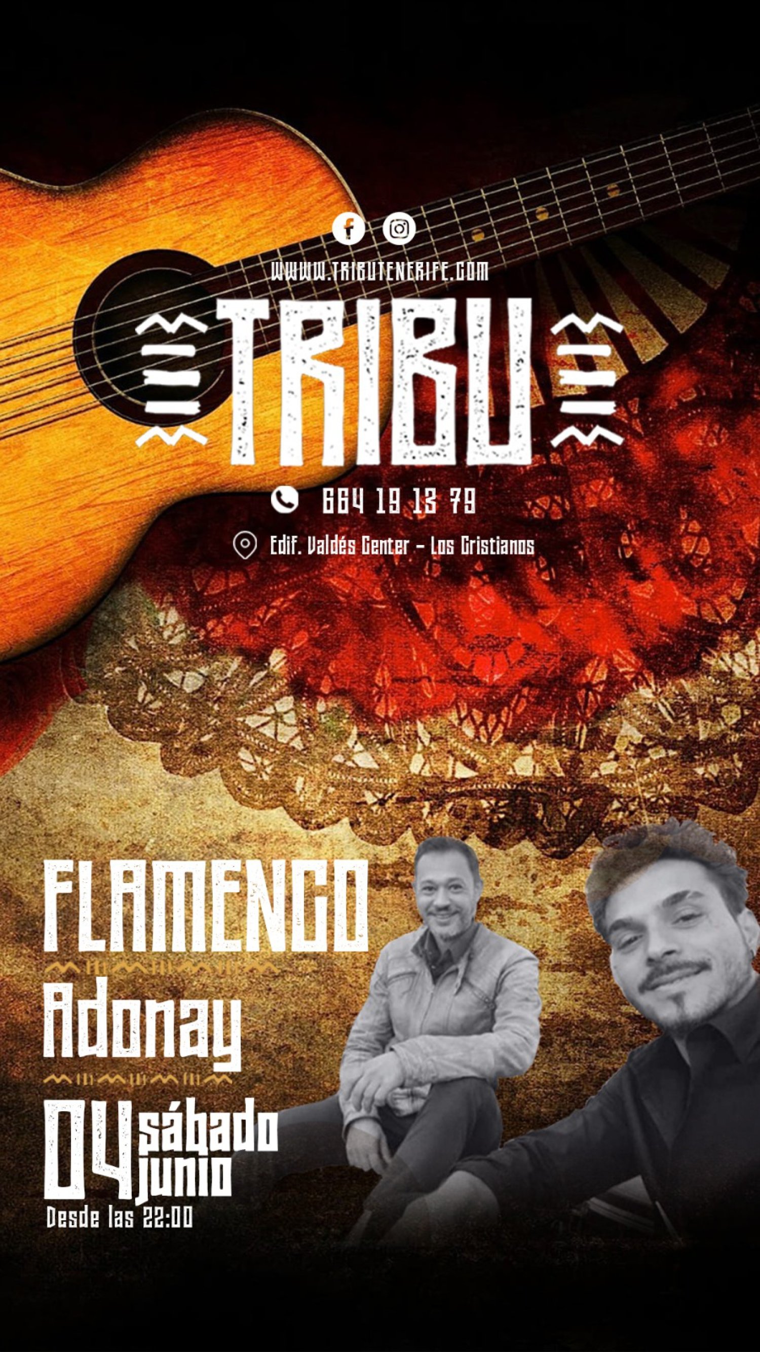 Flamenco nights with Adonay at Tribu Cafe & Cocktails Club