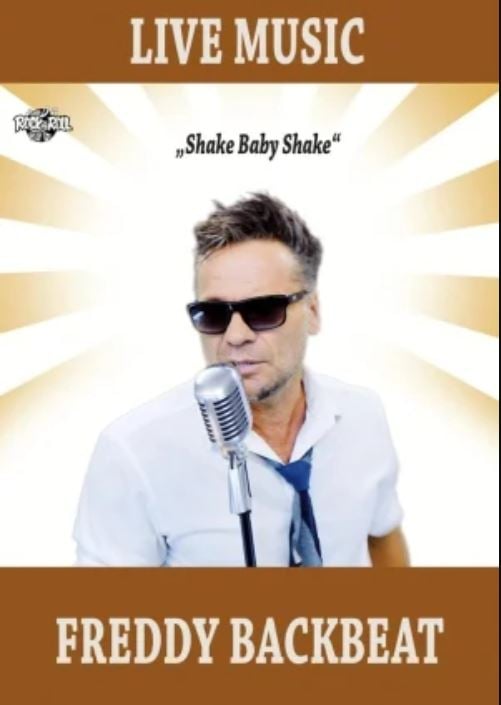 Freddy Backbeat - live optreden in Charly Bar & Restaurant