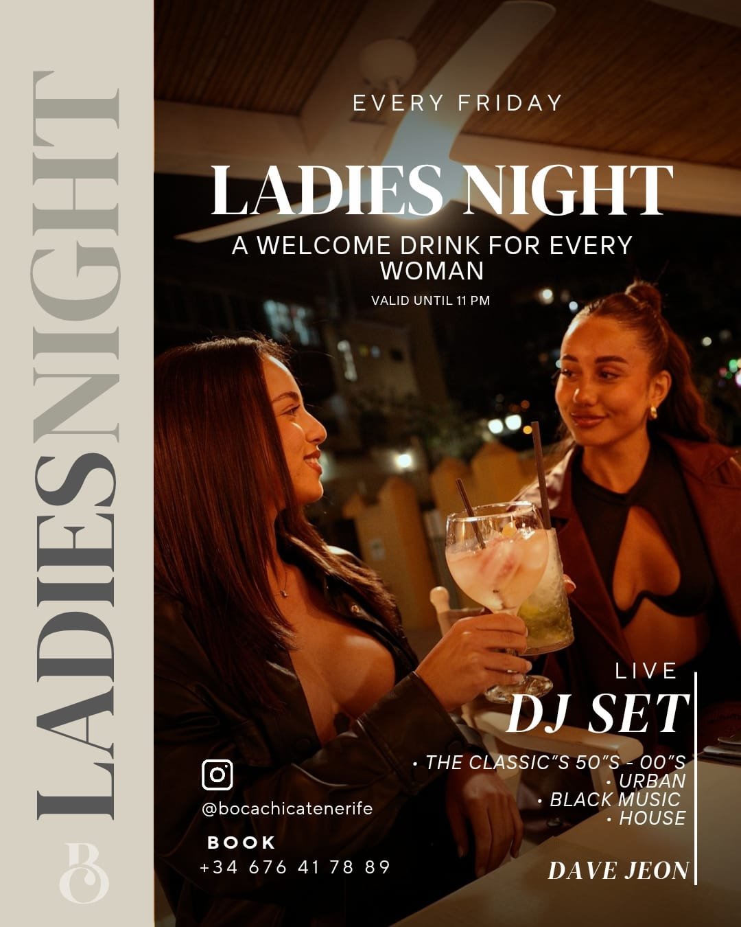 Ladies Night at Boca Chica, Costa Adeje