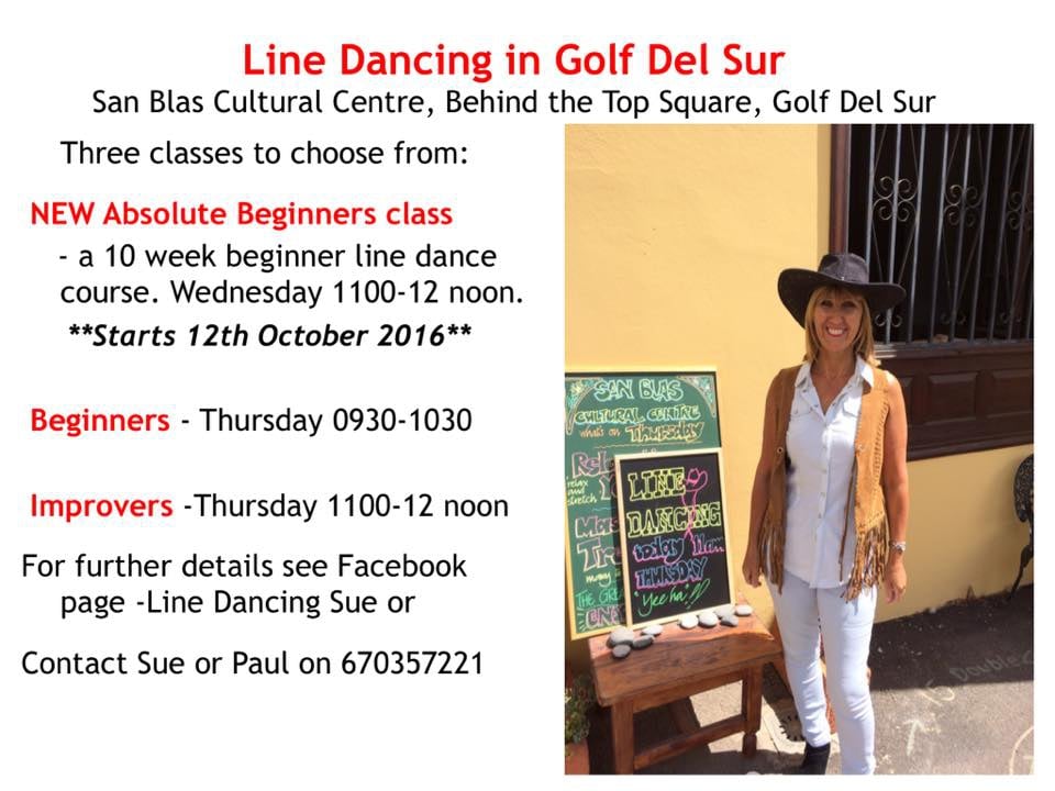 Line Dancing Course Golf del Sur