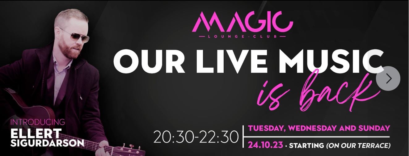 Live Music is back at Magic Lounge Club