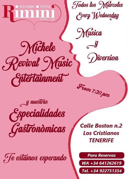 Michele Revival Music at Rimini Los Cristianos