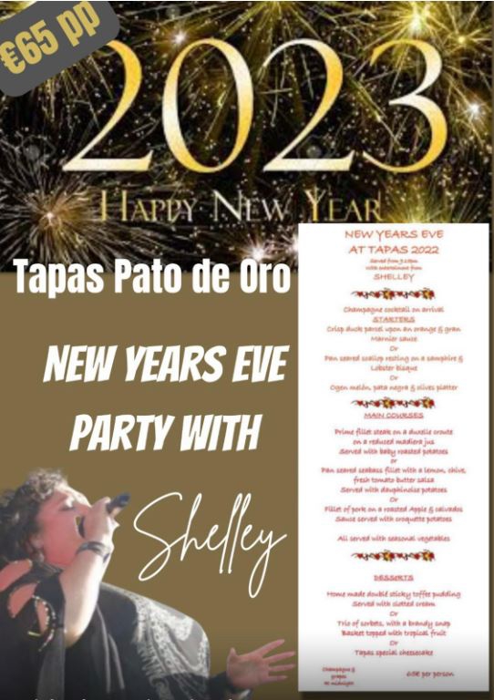 New Year's Eve 2022 at Tapas Pata De Oro
