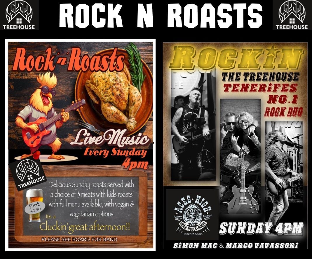 Rock N Roasts at The Treehouse in Chayofa