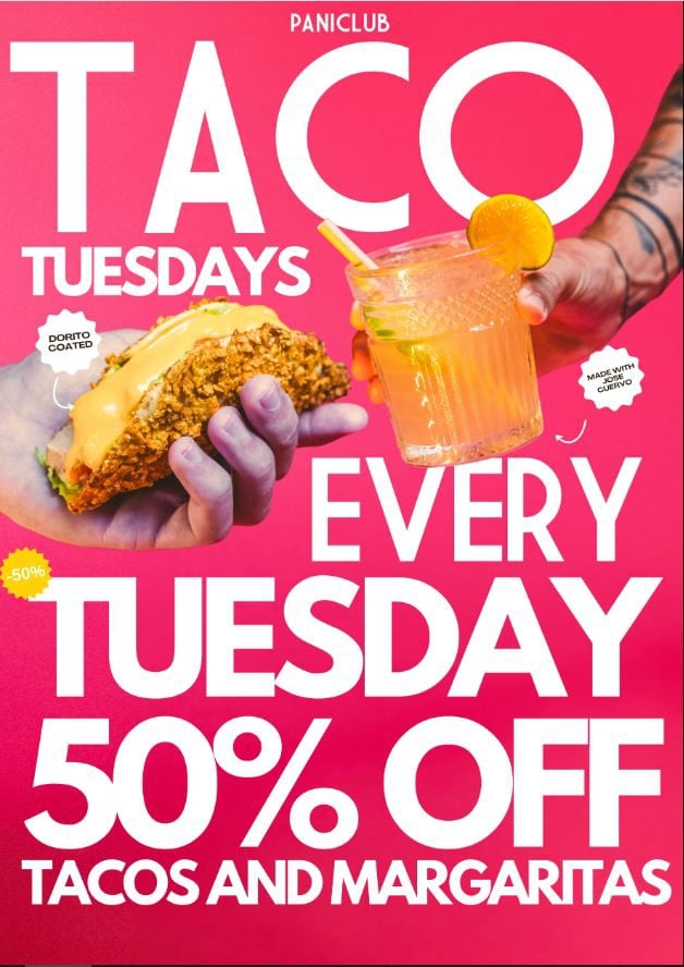 Taco Tuesday at Pani Club, Playa de Las Americas