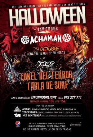 Achaman Halloween Party for Teens