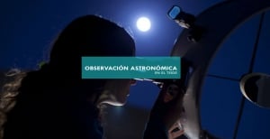 Astronomical observation in El Teide