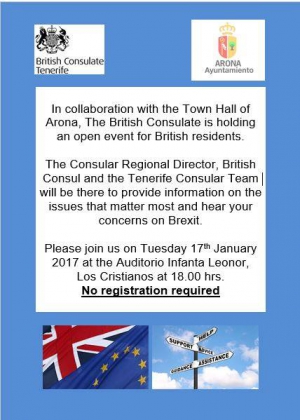 British Consulate Event for UK Residents on the Island