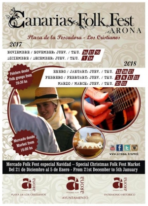 Canaries Folk Fest Arona 2018 in Los Cristianos