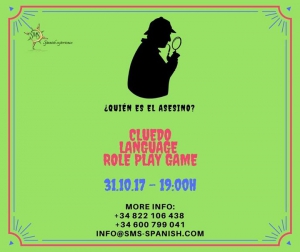 Cluedo Language Role Play Game