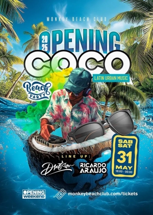 Coco Party at Monkey Beach Club