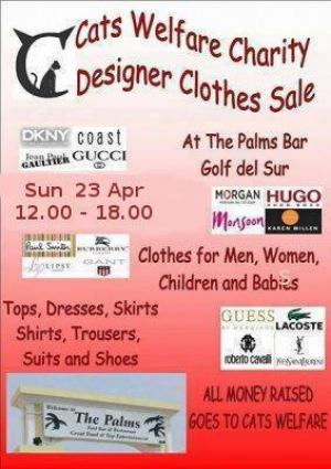 Designer Clothes Sale for Cats Welfare
