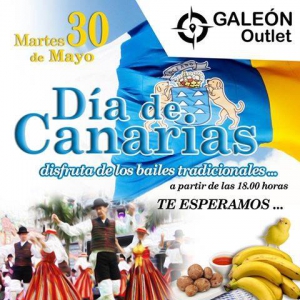 Dia de Canarias in El Galeon Outlet
