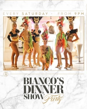 Cena Show en Bianco, Playa de Las Américas