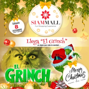 The Grinch visits Siam Mall!