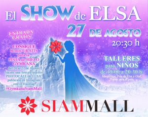 Princess Elsa Comes to Siam Mall