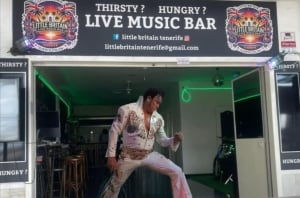 Elvis Tribute at Little Britain Tenerife, Puerto Colon