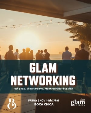 Glam Networking at Boca Chica, Costa Adeje