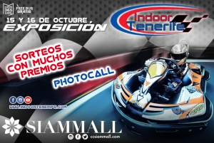 Exhibición Indoor de Karting en Tenerife