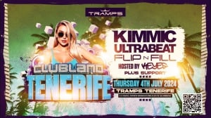 Kimmic Ultrabeat en vivo en Tramps Nightclub 4 de julio