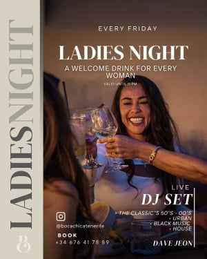 Ladies Night at Boca Chica, Costa Adeje