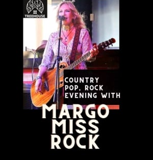 Margo Miss Rock en vivo en The Treehouse
