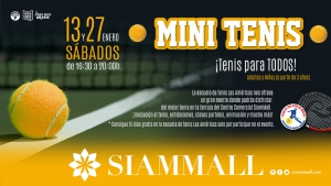 Mini Tennis Event @ Siam Mall
