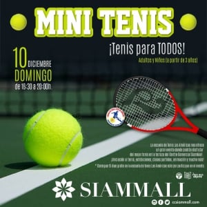 Mini-Tennis Class in Siam Mall