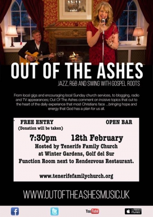 Out of the Ashes Concert at Tenerife Family Church