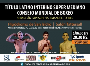 Latino Title WBC Super Middleweight Championship Fight