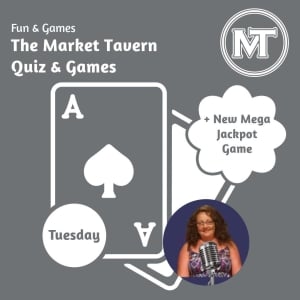 Quiz popołudniu w The Market Tavern, Los Cristianos