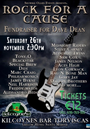 Rock for a Cause all day at Kilcoyne's Bar
