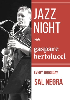 Sal Negra Jazz Saxo Night todas as quintas-feiras