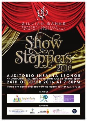 Show Stoppers 2016 Charity Music and Dance in Los Cristianos