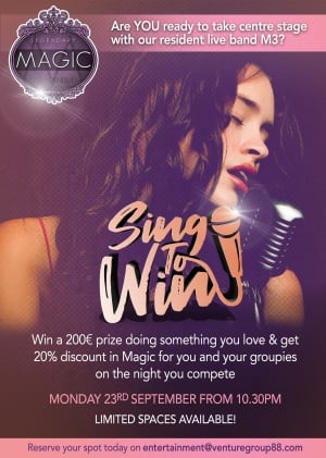 Sing to Win at Magic Lounge Club