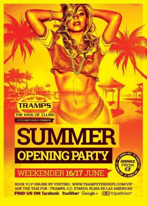 Summer Opening Party at Tramps