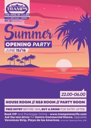 Summer Opening Party Weekend