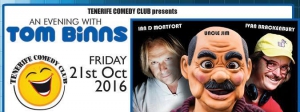 Tenerife Comedy Club ft Tom Binns and his characters!