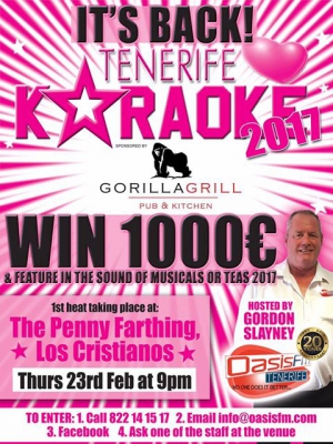 Tenerife Loves Karaoke Competition