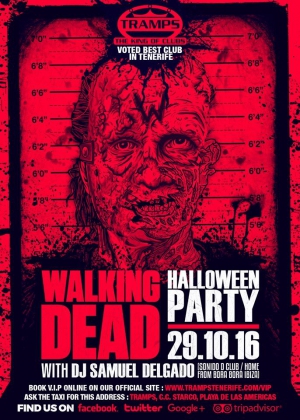 La fiesta de Halloween de The Walking Dead