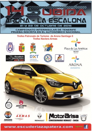 XIV Subida Arona – La Escalona Car Rally