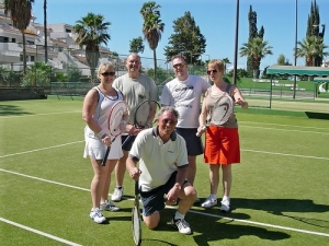 Anyone for tennis? - Tipsy Terrace, Los Gigantes