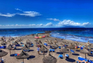 Playa las Americas beach, Tenerife