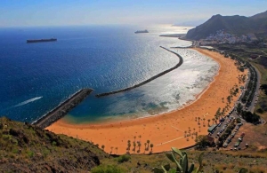 Playa las Teresitas beach, Tenerife