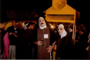 Tenerife Carnival - nuns on the rum